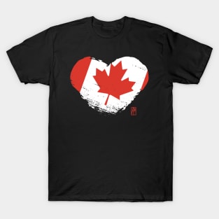 I love my country. I love the Canada. I am a patriot. In my heart, there is always the flag of the Canada T-Shirt